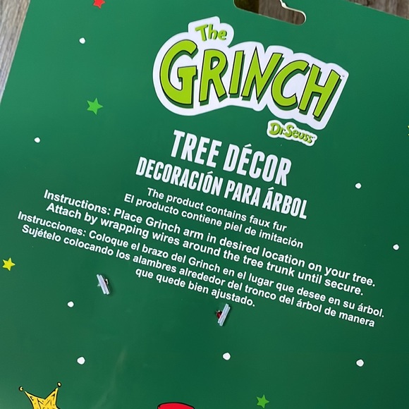Grinch Arm Tree Decor - Picture 6 of 7